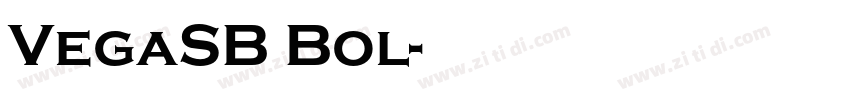 VegaSB Bol字体转换